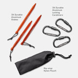56W Spectre Solar Panel Accessories Kit - detail view | Silarius