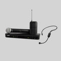 Shure BLX1288/P31-H10 BLX1288/PGA31 Wireless Combo System with PG58 Handheld and PGA31 Headset, H10 Frequency Band