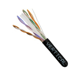 Vertical Cable 060-2395/OR CAT6 CMR Cable, Solid Bare Copper - 1000ft Pull Box, Orange