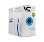 Vertical Cable 060-493/WH CAT6 CMR Cable, Solid Bare Copper - 1000ft Pull Box, White