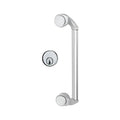 Dortronics 110MD-NL US26D Exit Device Cylinder Assembly, Night Latch, Satin Chrome