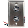 Dortronics 7201xL2-HWR High Intensity Water Proof LEDs on 1-Gang Stainless-Steel Plate