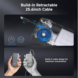 Gitryin Retractable Power Bank for 3C Devices - detail view | Silarius