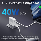 Gitryin Retractable 40W Charger for 3C Devices - detail view | Silarius