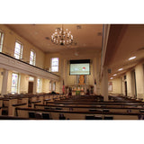 Draper 101640 123" Premier Electric Projection Screen, 16:10, Matte White