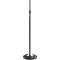 Atlas SMS5B Stackable Mic Stand with 10" Round Base