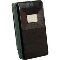 Inovonics EN1235SF EchoStream Single-Button Fixed Position Hold-up Transmitter, 902-928 MHz, Black image 1