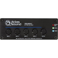 AtlasIED TSD-MIX41 x Mic/Line Mixer