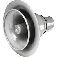 AtlasIED APR-30AT Radial Horn Speaker with 30W 25V/70V/100V Transformer, Gray