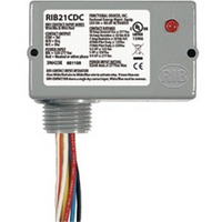 Functional Devices RIB21CDC Enclosed Relay 10A SPDT, Class Dry Contact Input, 120-277V AC Power Input