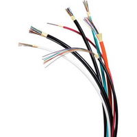 OCC DX024DWLS9KR Fiber Optic Network Cable, Black