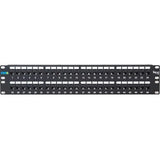 ICC ICMPP48C61 CAT6 48-Port Feed-Through Patch Panel, 1U RMS