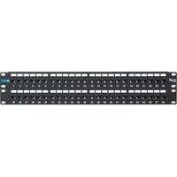 ICC ICMPP48C61 CAT6 48-Port Feed-Through Patch Panel, 1U RMS