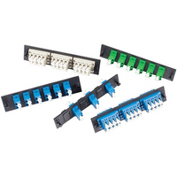 OCC 616SMDLC Adapter Plate, 6-port, Dual LC, Single-mode, Ceramic Sleeve