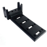 OCC RTC1U-3APB RTC Series Fiber Enclosure, Rack Mount, 1RU, Adapter Plates, Black