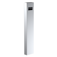 Pedestal Pro 104CAB-AIPH-04-304 54" Steel Combo Pedestal - Aiphone IX-NVP2