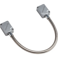 Locknetics DC-HD-16-32D Heavy Duty Door Cord with Aluminum Boxes, 16", Stainless-Steel Cable