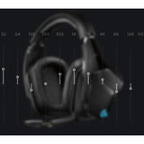 Logitech G935 LIGHTSYNC Wireless Gaming Headset – Black/Blue (P/N: 981-000742) – Case of 4