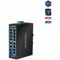 TRENDnet TI-G162 16-Port Hardened Industrial Unmanaged Gigabit DIN-Rail Switch