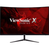 ViewSonic VX3218-PC-MHD 32 Inch 1080p Curved Gaming Monitor, 180Hz and 1ms for Smooth Gameplay, FreeSync Premium and Eye Care Technology, HDMI