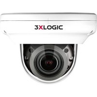 3xLOGIC VX-8M-OD-RIAW VISIX 8MP Indoor/Outdoor Dome Camera with Remote Focus