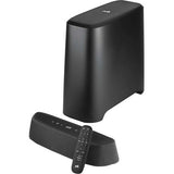 Polk Audio 300410-01-00-101 MagniFi Mini AX Ultra-Compact Dolby Atmos Sound Bar with Wireless Subwoofer, Black