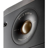 Polk Audio ES15 Signature Elite Series High-Resolution Compact Bookshelf Speakers, Pair, Black
