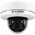 3xLOGIC VX-5M-OD-RIAW-S512 VISIX 5MP Indoor Outdoor Dome Camera with Remote Focus, IR, 2.7-13.5mm Lens, WDR, IP67 IK10, 512GB SD Card