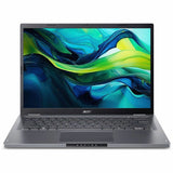 Acer Aspire 14 A14-51M A14-51M-515G 14" Notebook - WUXGA - 60 Hz - Intel Core 5 120U - 16 GB - 512 GB SSD - English Keyboard - Iron (NX.KT6AA.001)