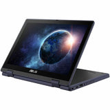 ASUS BR1204F BR1204FGA-YS14T-S 12.2" Touchscreen Rugged Convertible 2 in 1 Notebook - WUXGA - Intel N-Series N100 - 4 GB - Mineral Gray