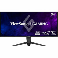 ViewSonic VX3418-2K 34 Inch 1440p Ultrawide Gaming Monitor, 165Hz and 1ms for Smooth Gameplay, FreeSync Premium and Eye Care Technology, HDMI