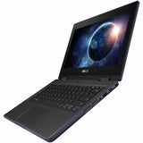 ASUS BR1104F BR1104FTA-YS24T 11.6" Touchscreen Rugged Convertible 2 in 1 Notebook - HD - Intel N-Series N250 - 8 GB - 128 GB SSD - Mineral Gray