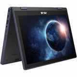 ASUS BR1204F BR1204FTA-YS24T-S 12.2" Touchscreen Rugged Convertible 2 in 1 Notebook - WUXGA - Intel N-Series N250 - 8 GB - 128 GB SSD - Mineral Gray