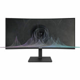 ASUS VA34VCPSR 34" Class UW-QHD Curved Screen LED Monitor - 21:9 - Black