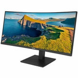 ASUS VA34VCPSR 34" Class UW-QHD Curved Screen LED Monitor - 21:9 - Black