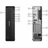 Lenovo ThinkCentre M90s Gen 6 12YU000QUS Small Form Factor Desktop - Intel Core Ultra 9 285, 16GB RAM, 512GB SSD, Windows 11 Pro