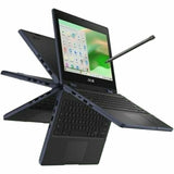ASUS Chromebook CR11 CR1104CTA-GE42 11.6" Rugged Chromebook - HD - Intel N-Series N150 - 4 GB - 32 GB Flash Memory - Mineral Gray