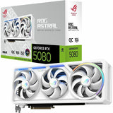 ASUS ROG NVIDIA GeForce RTX 5080 Graphic Card - 16 GB GDDR7 (ROG-ASTRAL-RTX5080-O16G-WHITE)