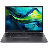 Acer Aspire 16 A16-71MT A16-71MT-53WM 16" Touchscreen Notebook - WUXGA - 60 Hz - Intel Core Ultra 5 115U - 16 GB - 512 GB PCI Express NVMe 4.0 SSD - English (US) Keyboard - Iron (NX.JVYAA.003)