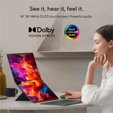ASUS ZenBook Duo UX8407 UX8407AA-DS99T 14" Touchscreen Detachable Copilot+ PC 2 in 1 Notebook - 3K - 144 Hz - Intel Core Ultra 9 386H - 32 GB - 1 TB SSD - Moher Gray