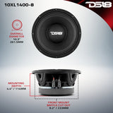 XL 10' Mid-Range Loudspeaker 700 Watts Rms 8-Ohm - detail view | Silarius