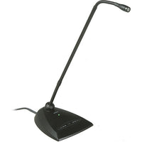 Shure MX418D/C Desktop-Mounted 18" Cardioid Gooseneck Microphone with Preamp