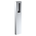 Pedestal Pro 124CAB-DOOR-02-304 54" Stainless Pedestal - Doorbird D31TDV Flush