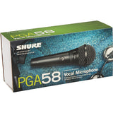 Shure PGA58-LC Cardioid Dynamic Vocal Microphone