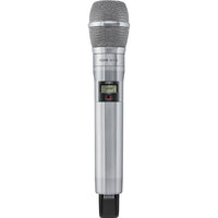 Shure ADX2FD/K9N Digital Handheld Wireless Microphone Transmitter with KSM9 Capsule (G57: 470 to 616 MHz, Nickel)