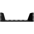Sanus CASH22-B1 Component Series 2U Vented Rack Shelf with Wire Management, Black