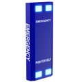 Pedestal Pro 156STA-EMER-02-ALU BLH Lite Wall Station