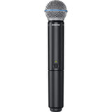 Shure BLX288/B58 Dual-Channel Wireless Handheld Microphone System with Beta 58A Capsules (H11: 572 to 596 MHz)