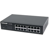 Intellinet IES-24G 24-Port Gigabit Switch, Energy Efficient, 19" Rackmount
