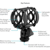 Shure VP89M Medium Shotgun Microphone Kit with Shockmount and XLR Cable